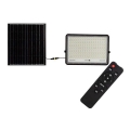 LED Εξωτερικού χώρου solar προβολέας  LED/30W/3,2V 4000K μαύρο IP65 + τηλεχειριστήριο