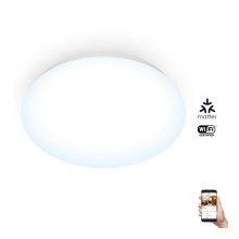 WiZ - LED Dimmable φωτιστικό οροφής SUPERSLIM LED/17W/230V 4000K Wi-Fi