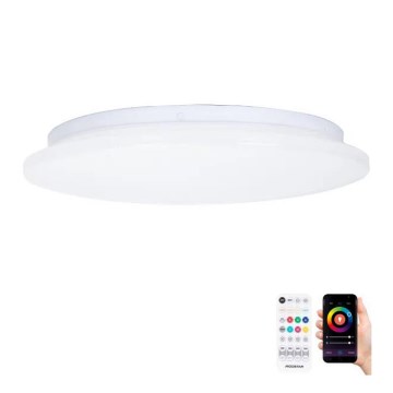 Aigostar - LED RGBW Φωτιστικό οροφής μπάνιου LED/18W/230V 3000-6500K IP44 + τηλεχειριστήριο