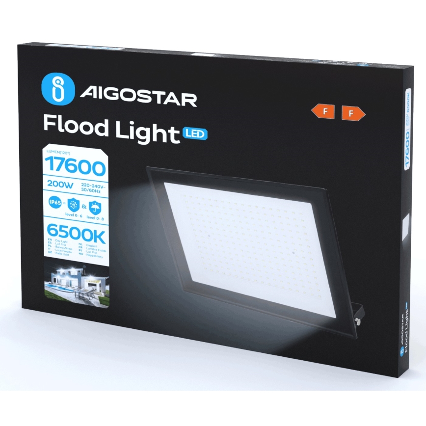 Aigostar - LED Προβολέας LED/200W/230V 6500K IP65