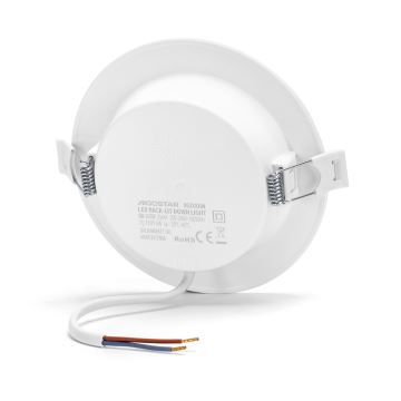 Aigostar - Χωνευτό Φωτιστικό LED LED/6W/230V 3000K διάμετρος 11,8 cm λευκό
