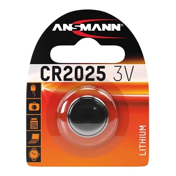 Ansmann 04673 - CR 2025 - Στοιχείο λιθίου κουμπί 3V