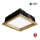 APLED - Χωνευτό φωτιστικό οροφής LED SQUARE WOODLINE LED/12W/230V 4000K 17x17 cm δρυς μασίφ ξύλο