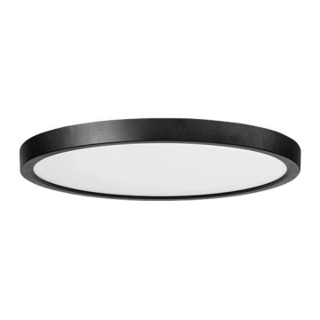 Azzardo AZ5366 - Φωτιστικό οροφής μπάνιου dimming LED PANKA LED/24W/230V IP40 μαύρο