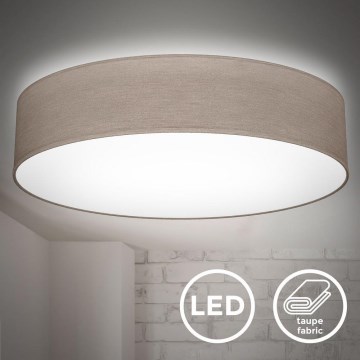 B.K. Licht 1395 - Φωτιστικό οροφής LED LED/20W/230V  γκρι- καφέ