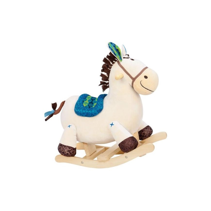 B-Toys - Κουνιστό παιχνίδι άλογο BANJO λεύκη