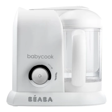 Beaba - Ατμομάγειρας με μπλέντερ BABYCOOK λευκό