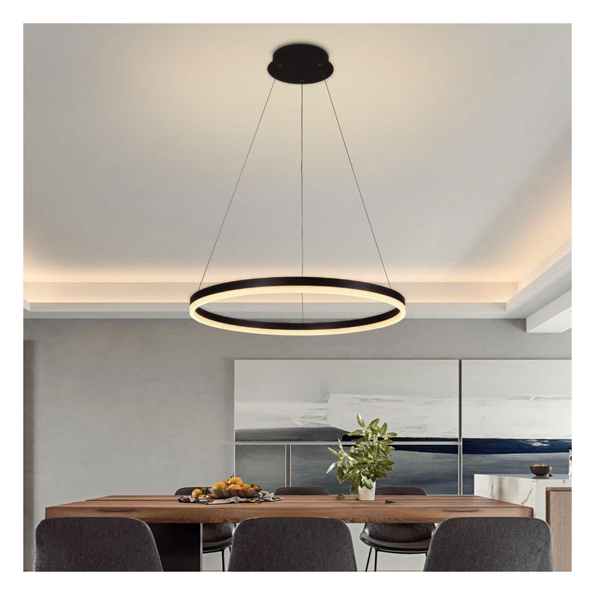 Brilagi - Led Dimmable κρεμαστό φωτιστικό οροφής CIRCLE LED/42W/230V 3000-6500K + τηλεχειριστήριο