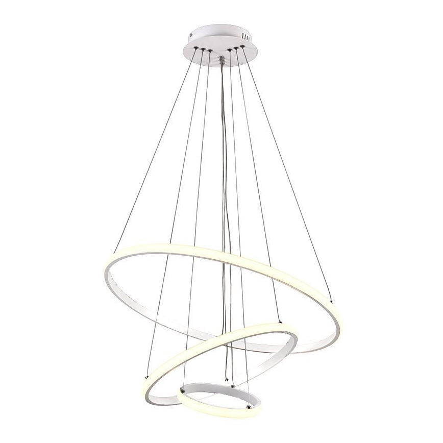 Brilagi - Led Dimmable κρεμαστό φωτιστικό οροφής CIRCLE LED/90W/230V 3000-6500K + τηλεχειριστήριο