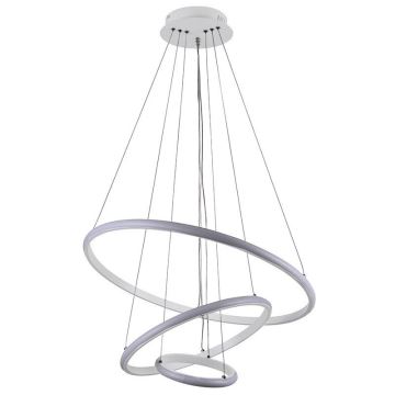 Brilagi - Led Dimmable κρεμαστό φωτιστικό οροφής CIRCLE LED/90W/230V 3000-6500K + τηλεχειριστήριο