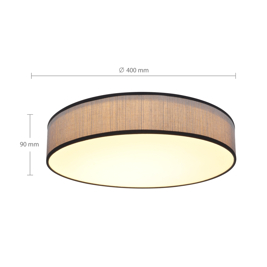 Brilagi - LED Dimmable φωτιστικό οροφής AURORA LED/48W/230V 3000-6500K διάμετρος 40 cm + τηλεχειριστήριο