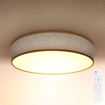 Brilagi - LED Dimmable φωτιστικό οροφής CARMEN LED/48W/230V 3000-6500K διάμετρος 40 cm + τηλεχειριστήριο