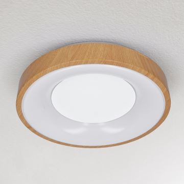 Brilagi - LED Dimmable φωτιστικό οροφής DORIA LED/48W/230V 3000-6500K διάμετρος 39 cm + τηλεχειριστήριο