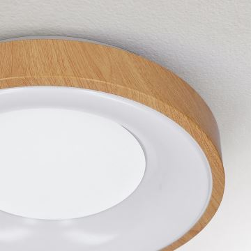 Brilagi - LED Dimmable φωτιστικό οροφής DORIA LED/48W/230V 3000-6500K διάμετρος 39 cm + τηλεχειριστήριο