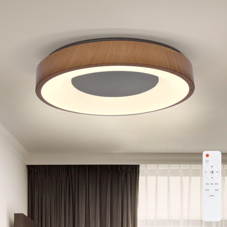 Brilagi - LED Dimmable φωτιστικό οροφής DORIA LED/48W/230V 3000-6500K διάμετρος 39 cm + τηλεχειριστήριο