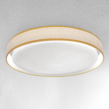 Brilagi - LED Dimmable φωτιστικό οροφής KIANIA LED/48W/230V 3000-6500K διάμετρος 43 cm + τηλεχειριστήριο