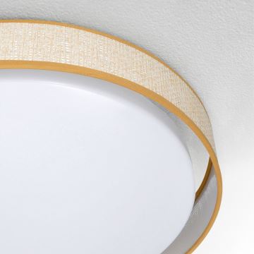 Brilagi - LED Dimmable φωτιστικό οροφής KIANIA LED/48W/230V 3000-6500K διάμετρος 43 cm + τηλεχειριστήριο