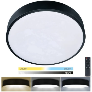 Brilagi - LED Dimmable φωτιστικό οροφής POOL SMART LED/50W/230V 3000-6000K διάμετρος 40 cm + τηλεχειριστήριο