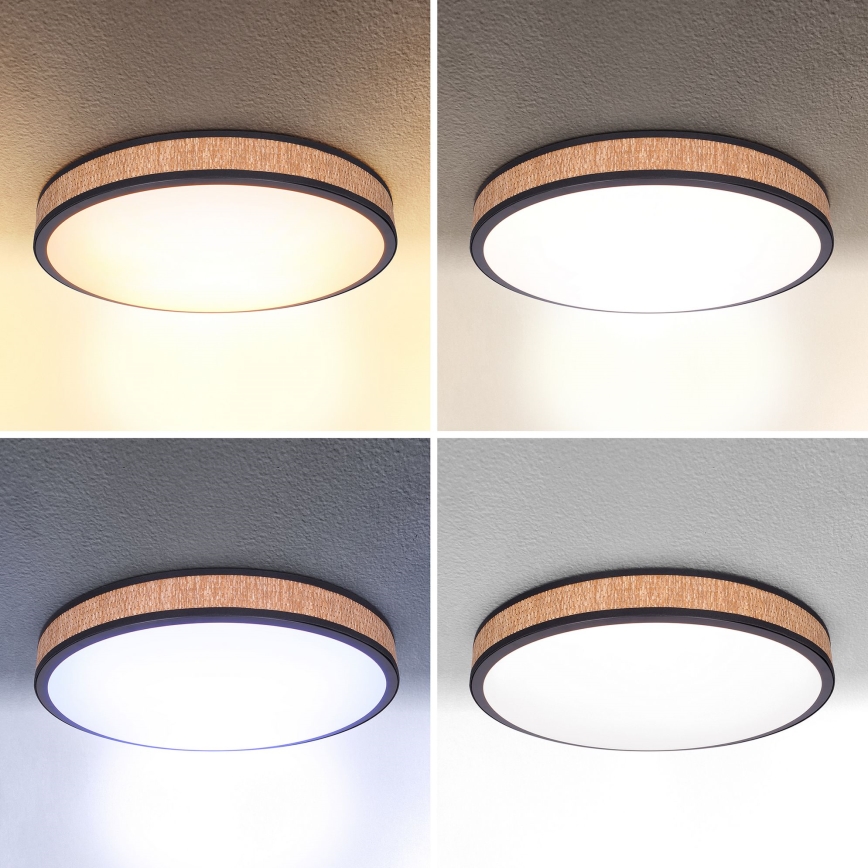 Brilagi - LED Dimmable φωτιστικό οροφής ROSA LED/48W/230V 3000-6500K διάμετρος 38 cm + τηλεχειριστήριο