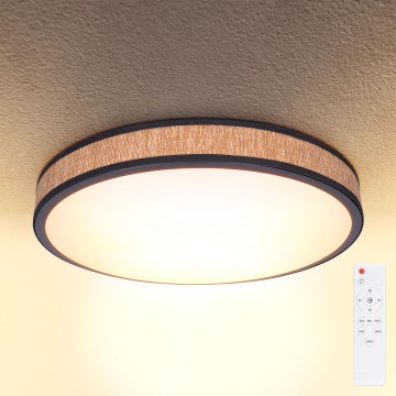 Brilagi - LED Dimmable φωτιστικό οροφής ROSA LED/48W/230V 3000-6500K διάμετρος 38 cm + τηλεχειριστήριο