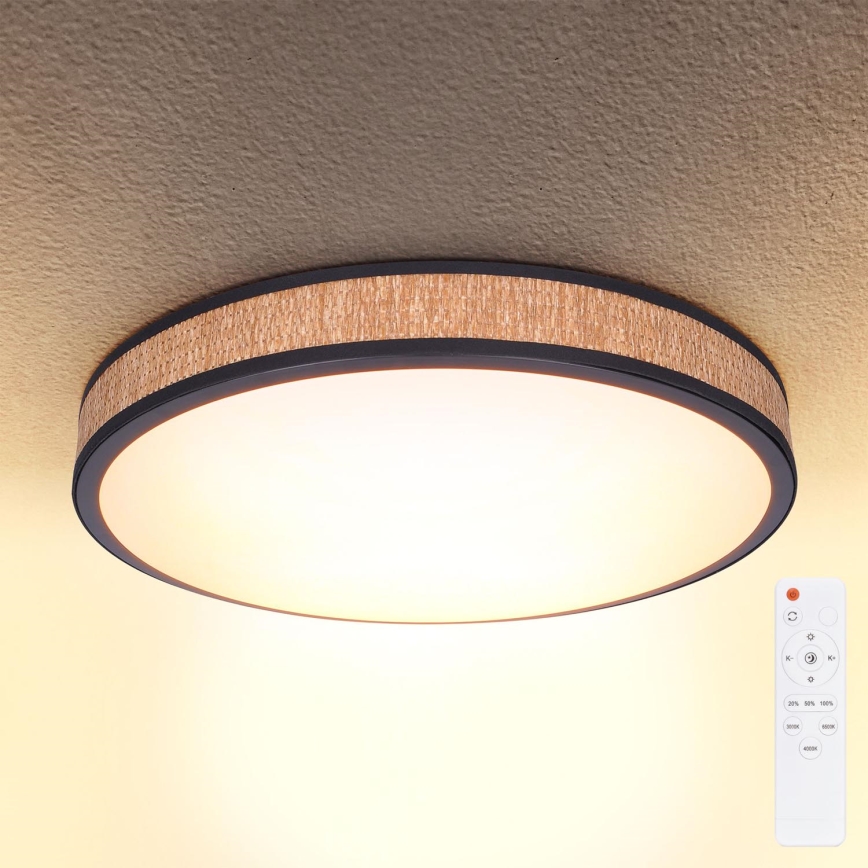 Brilagi - LED Dimmable φωτιστικό οροφής ROSA LED/48W/230V 3000-6500K διάμετρος 38 cm + τηλεχειριστήριο