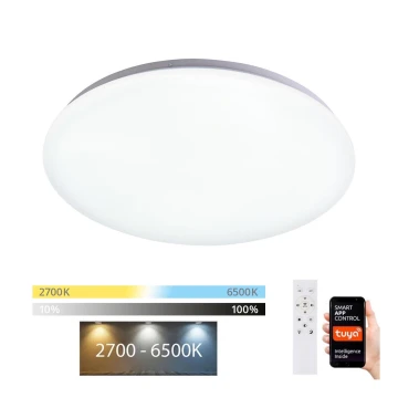 Brilagi - LED Dimmable φωτιστικό οροφής SMART LED/24W/230V 2700-6500K Wi-Fi Tuya + τηλεχειριστήριο