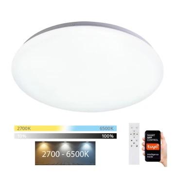 Brilagi - LED Dimmable φωτιστικό οροφής SMART LED/36W/230V 2700-6500K Wi-Fi Tuya + τηλεχειριστήριο