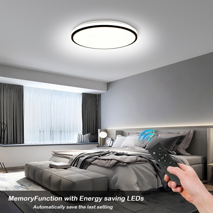 Brilagi - LED Dimmable φωτιστικό οροφής SMART LED/28W/230V 3000-6000K διάμετρος 35 cm Wi-Fi Tuya + τηλεχειριστήριο