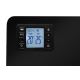 Brilagi - Θερμοπομπός 1000/1300/2300W LCD/χρονοδιακόπτης/TURBO/ηλεκτρονικός θερμοστάτης μαύρο + RC