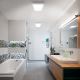 Brilagi - Φωτιστικό οροφής μπάνιου LED FRAME LED/40W/230V 120x30 cm IP44 λευκό