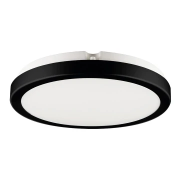 Brilagi - Φωτιστικό οροφής μπάνιου LED PERA LED/24W/230V διάμετρος 28 cm IP65 μαύρο