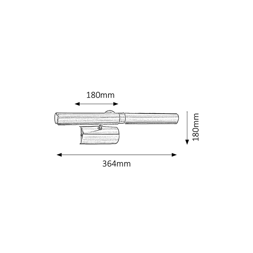 Brilagi - Φωτιστικό πίνακα LED DANAE 2xE14/6W/230V λευκό