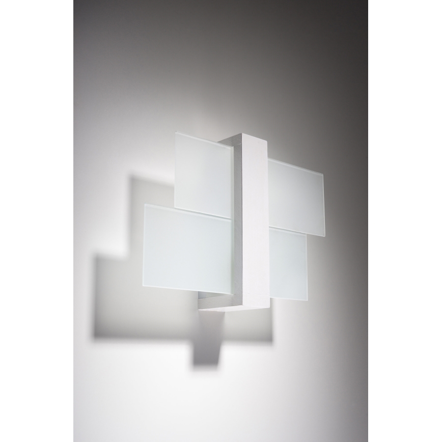 Brilagi -  Φωτιστικό τοίχου LED HERA 1xE27/7,5W/230V λευκό
