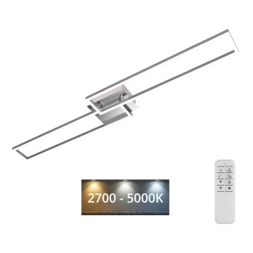 Brilo - Πλαφονιέρα οροφής LED ντιμαριζόμενη FRAME 2xLED/20W/230V 2700-5000K + τηλεχειριστήριο