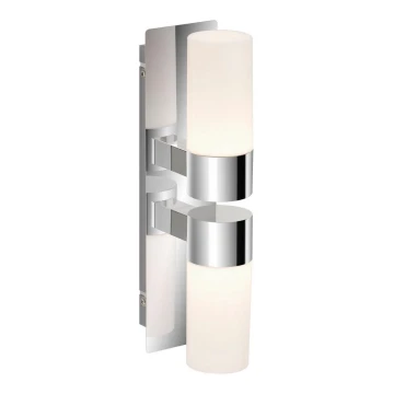 Briloner 2202-028 - LED Επιτοίχιο φωτιστικό μπάνιου SPLASH 2xLED/4W/230V IP44