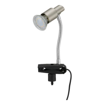 Briloner 2877-012P - Επιτραπέζια λάμπα LED με κλιπ SIMPLE 1xGU10/3W/230V