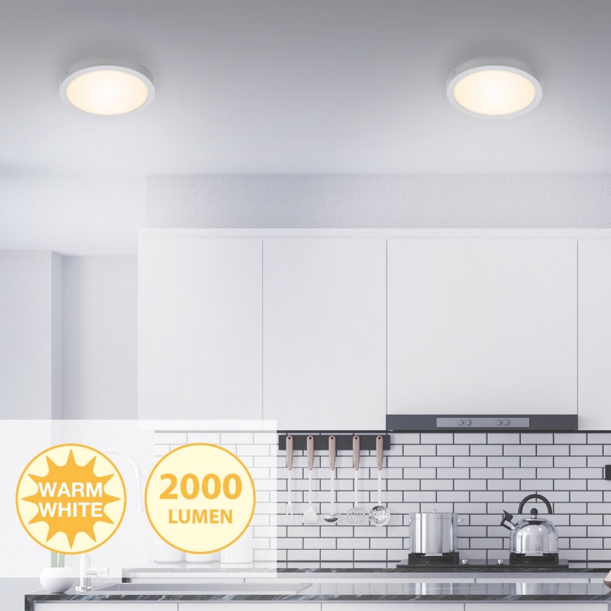 Briloner 7141-014 - Φωτιστικό οροφής LED FIRE LED/21W/230V 3000K