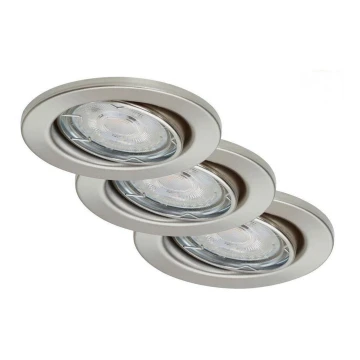 Briloner 7148-032-ΣET 3xLED Dimmable φωτιστικά μπάνιου 1xGU10/5W/230V IP23