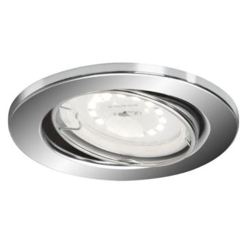 Briloner 7277-038 - ΣΕΤ 3x LED Dimmable χωνευτό φωτιστικό μπάνιου 1xGU10/5W/230V IP23