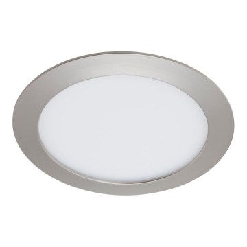 Briloner 7291-012 - LED Dimmable χωνευτό φωτιστικό μπάνιου FLAT LED/12W/230V διάμετρος 17 cm IP44