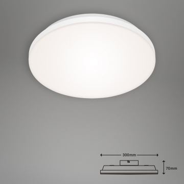 Briloner 7377-016 - LED Dimmable φωτιστικό οροφής LED/12W/230V 3000-6500K + τηλεχειριστήριο