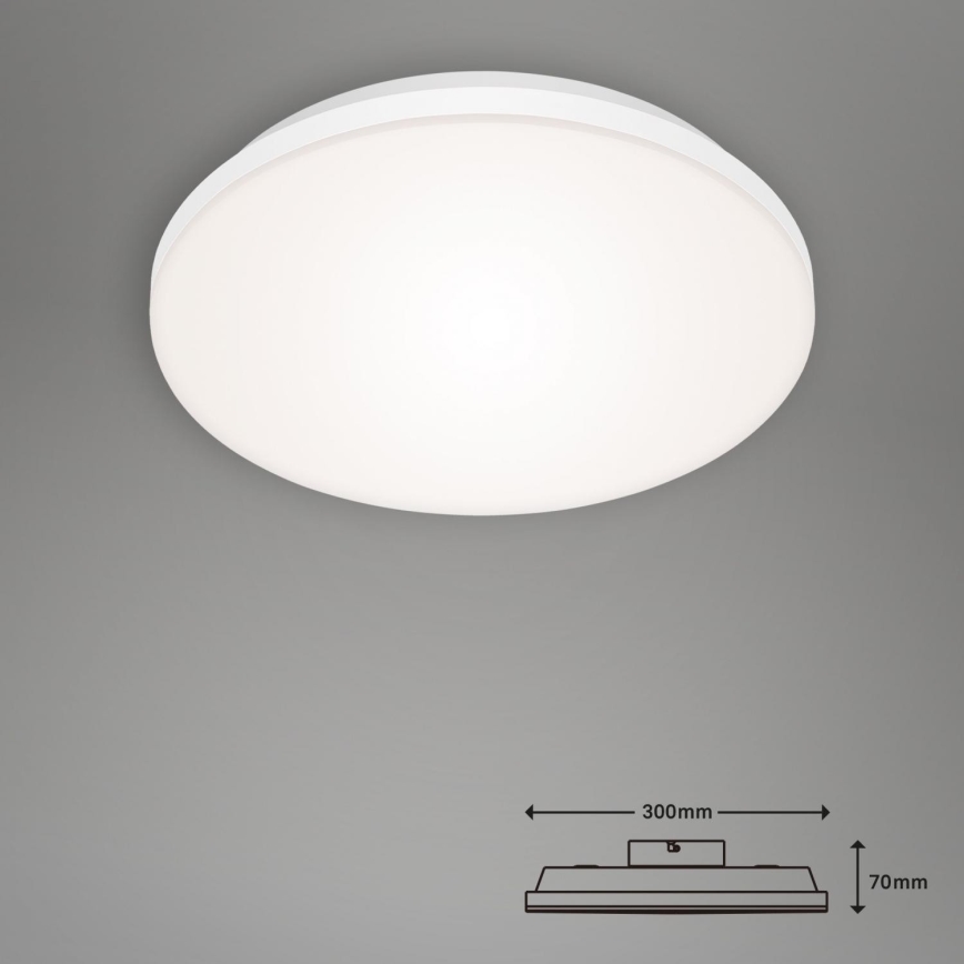 Briloner 7377-016 - LED Dimmable φωτιστικό οροφής LED/12W/230V 3000-6500K + τηλεχειριστήριο