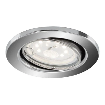 Briloner 8315-018 - Χωνευτό Φωτιστικό μπάνιου LED 1xGU10/5W/230V IP23