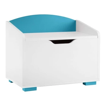 Children's storage container PABIS 50x60 cm λευκό/μπλε