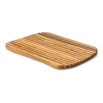 Continenta C4990 - Δίσκος κοπής για ψωμί 37x25 cm από ξύλο ελιάς