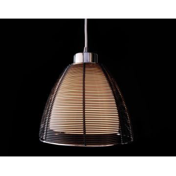 Deko-Light 342026 -  Κρεμαστό φωτιστικό οροφής FILO 1xE27/60W/230V διάμετρος 19 cm μαύρο