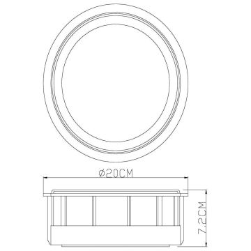 Deko-Light 731058 - Επιτοίχιο φωτιστικό εξωτερικού χώρου LED MEISSA LED/6,8W/230V IP44 ανθρακί