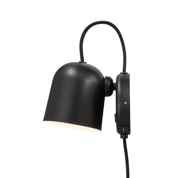 DFTP by Nordlux - Προβολέας τοίχου with USB port ANGLE 1xGU10/25W/230V μαύρο