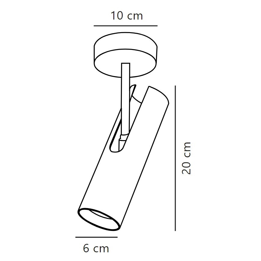 DFTP by Nordlux - Φωτιστικό σποτ MIB 1xGU10/8W/230V λευκό