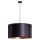 Duolla - Κρεμαστό φωτιστικό οροφής CANNES 1xE27/15W/230V διάμετρος 45 cm μαύρο/χάλκινο